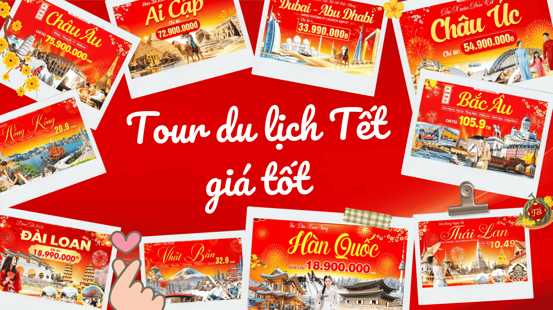 Tour du lịch Tết 2026 giá rẻ - Ưu đãi trọn gói