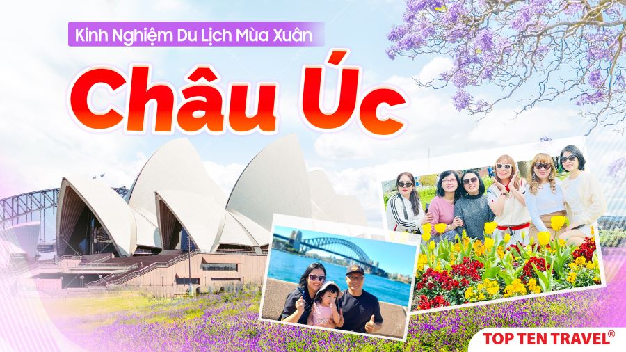 Kinh nghiệm du lịch úc mùa xuân mới nhất (2024)
