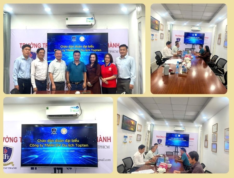 Top Ten Travel mở rộng hợp tác đào tạo với Trường Nguyễn Tất Thành