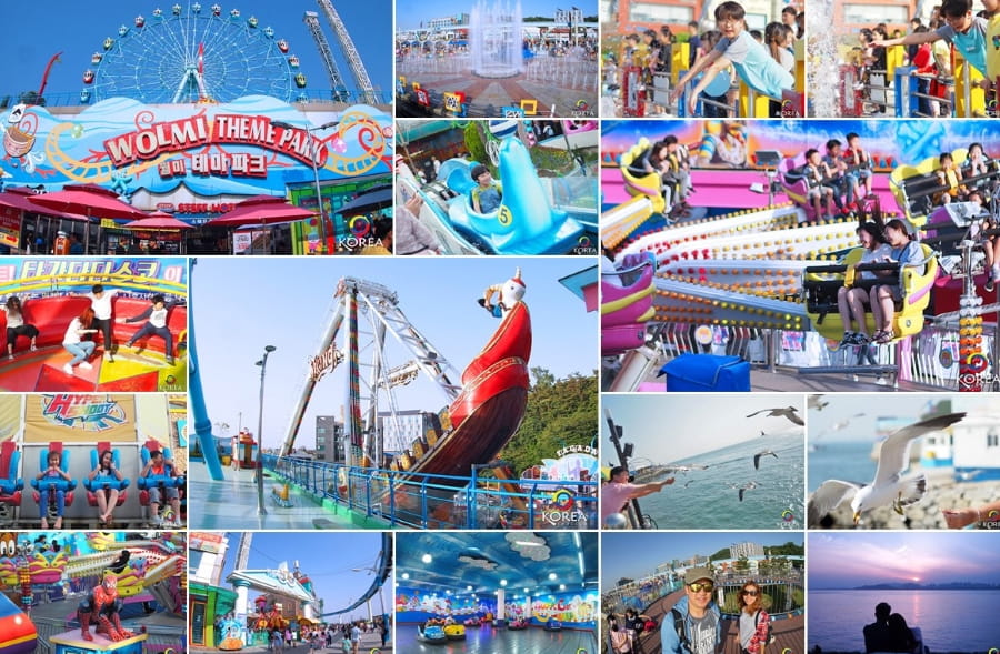 Wolmi Theme Park – Thiên đường giải trí giữa lòng Incheon Hàn Quốc