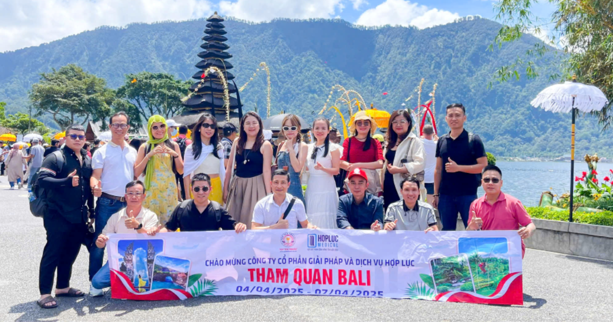 Hợp Lực Medical ghi dấu cột mốc '15 Năm Thành Lập' bằng tour MICE đầy cảm xúc tại Bali do Top Ten Travel tổ chức