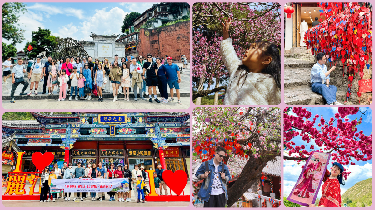 Trải nghiệm mùa xuân rực rỡ tại Lệ Giang – Phố cổ dưới chân núi tuyết