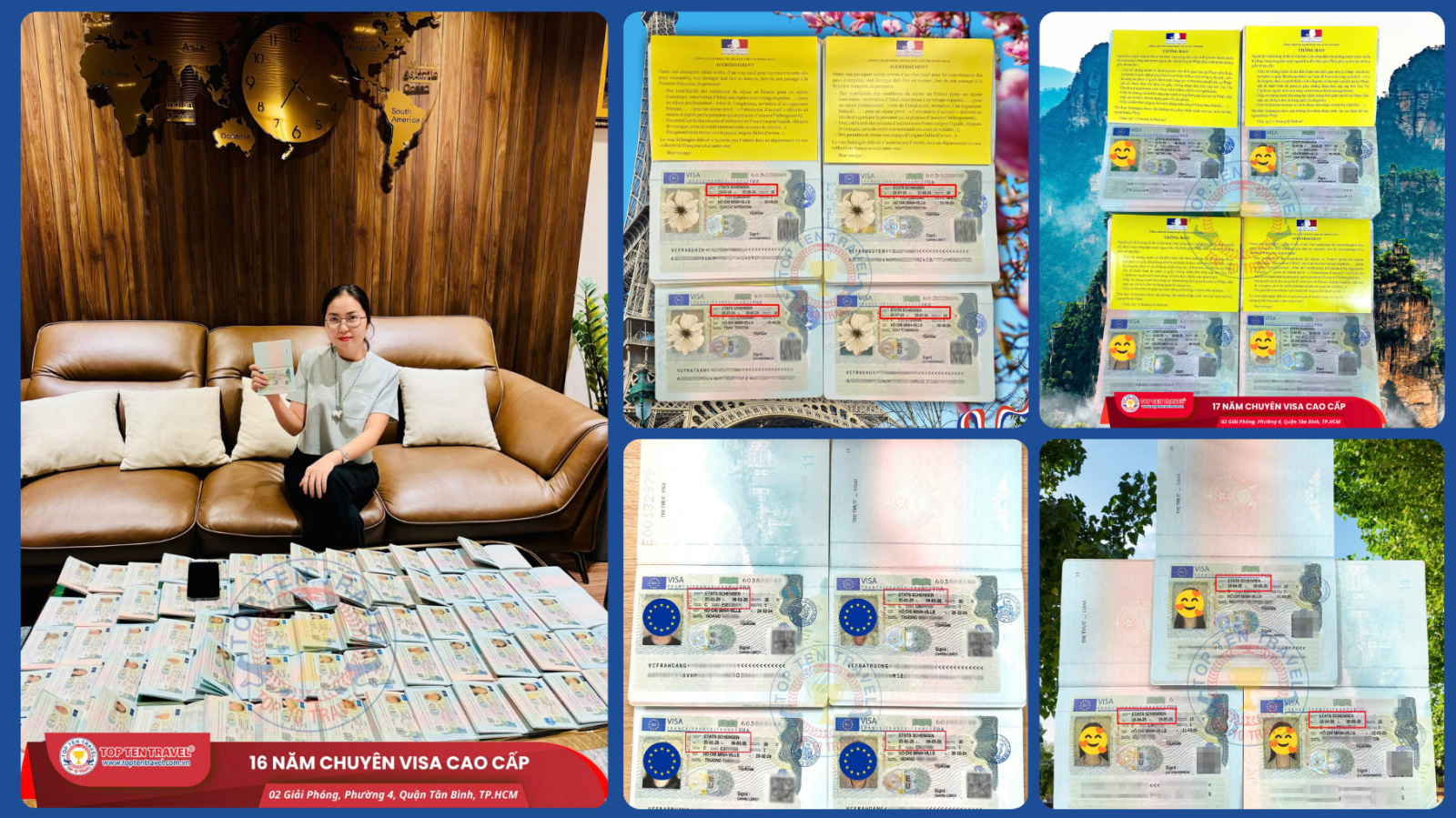 Hồ sơ xin visa Châu Âu