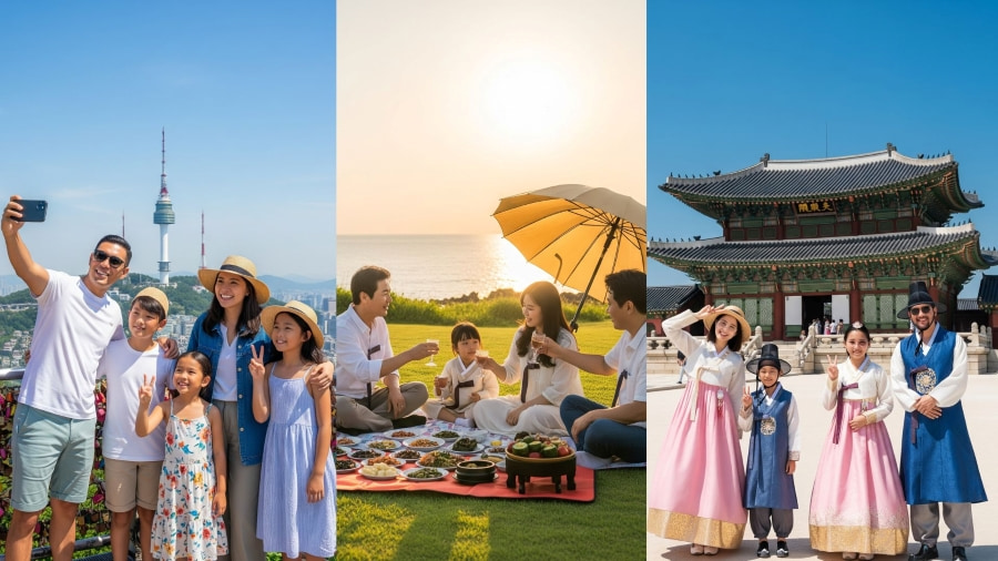 Tổng hợp các địa điểm du lịch Hàn Quốc mùa hè cho cả gia đình