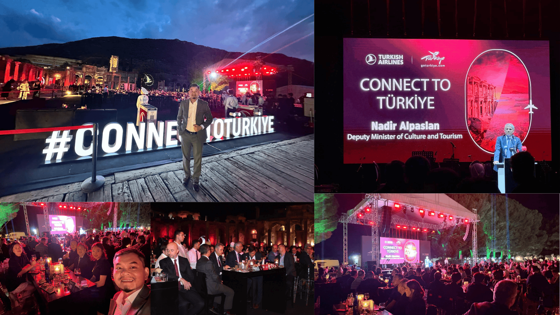 Top Ten Travel tham dự 'Đêm Gala Du Lịch Toàn Cầu' tại Di tích cổ đại Ephesus Thổ Nhĩ Kỳ