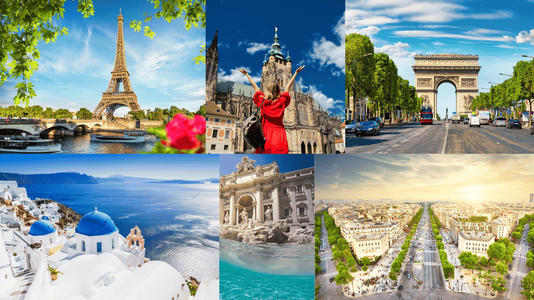 Top những địa điểm du lịch Châu Âu đẹp nhất hiện nay