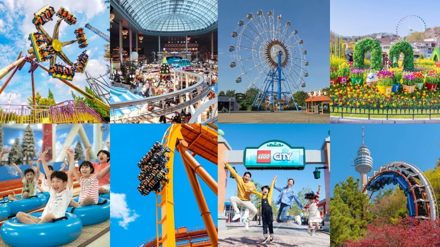 Top 10+ công viên giải trí Hàn Quốc hot nhất mùa hè 2025