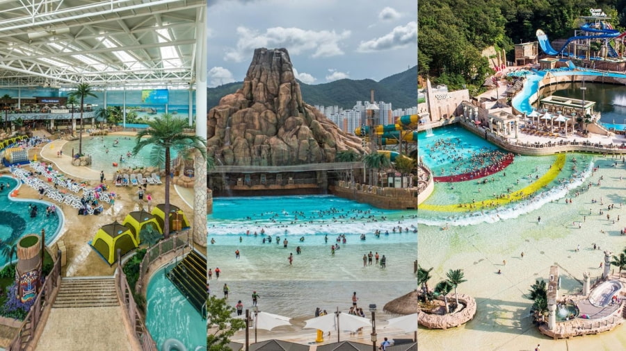 Top 5 công viên nước 'giải nhiệt' mùa hè ở Hàn Quốc