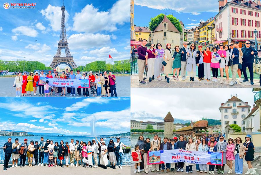 Danh sách tour Châu Âu mùa hè giá tốt nhất hiện nay