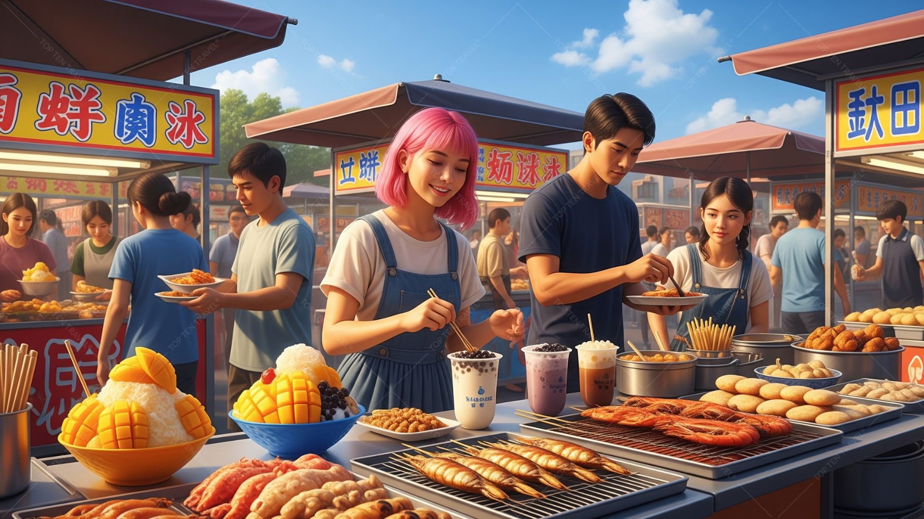 Đặc trưng ẩm thực Đài Loan mùa hè