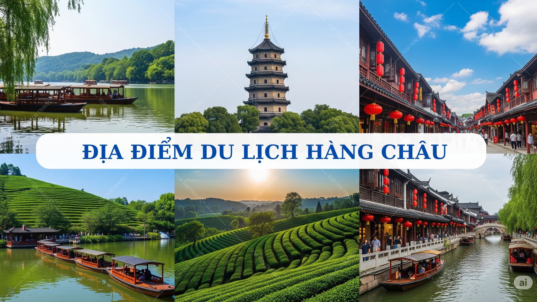 Những điểm đến tuyệt đẹp tại thiên đường hạ giới Hàng Châu