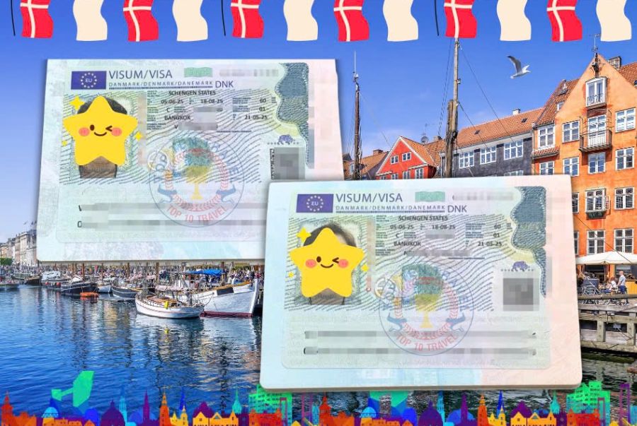 Thủ tục xin visa du lịch Đan Mạch