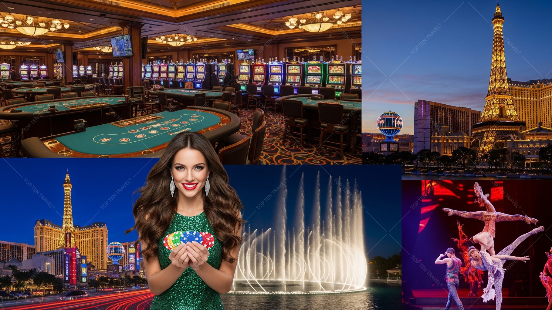 Những trải nghiệm thú vị khi du lịch Las Vegas Mỹ