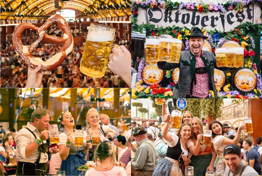 Thông tin chi tiết về lễ hội bia Oktoberfest Đức