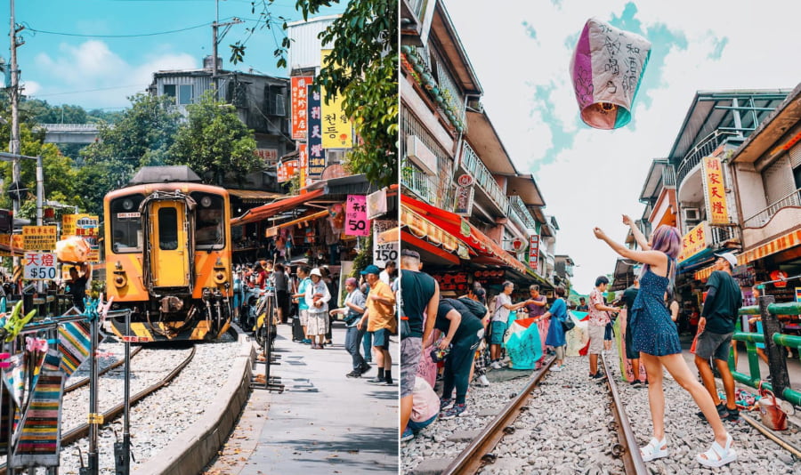 Làng cổ Thập Phần - Điểm đến đặc biệt khi du lịch Đài Bắc