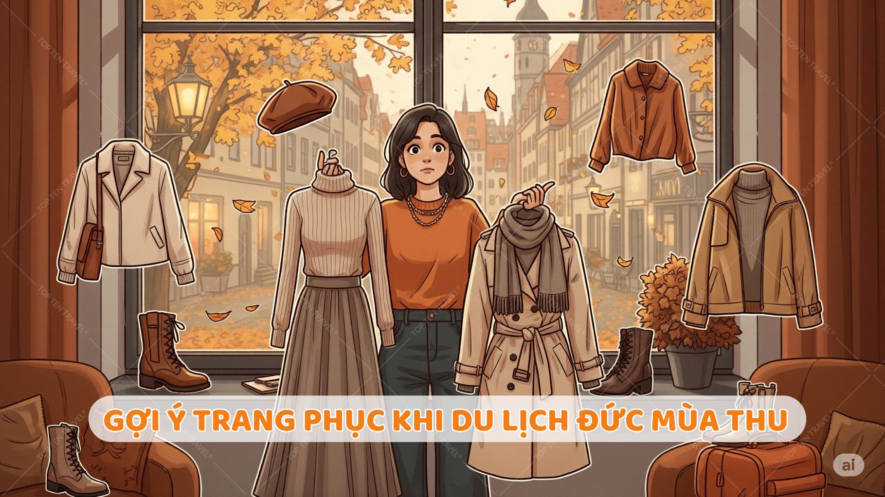 Mặc gì khi đi du lịch Đức mùa thu? Gợi ý trang phục phù hợp
