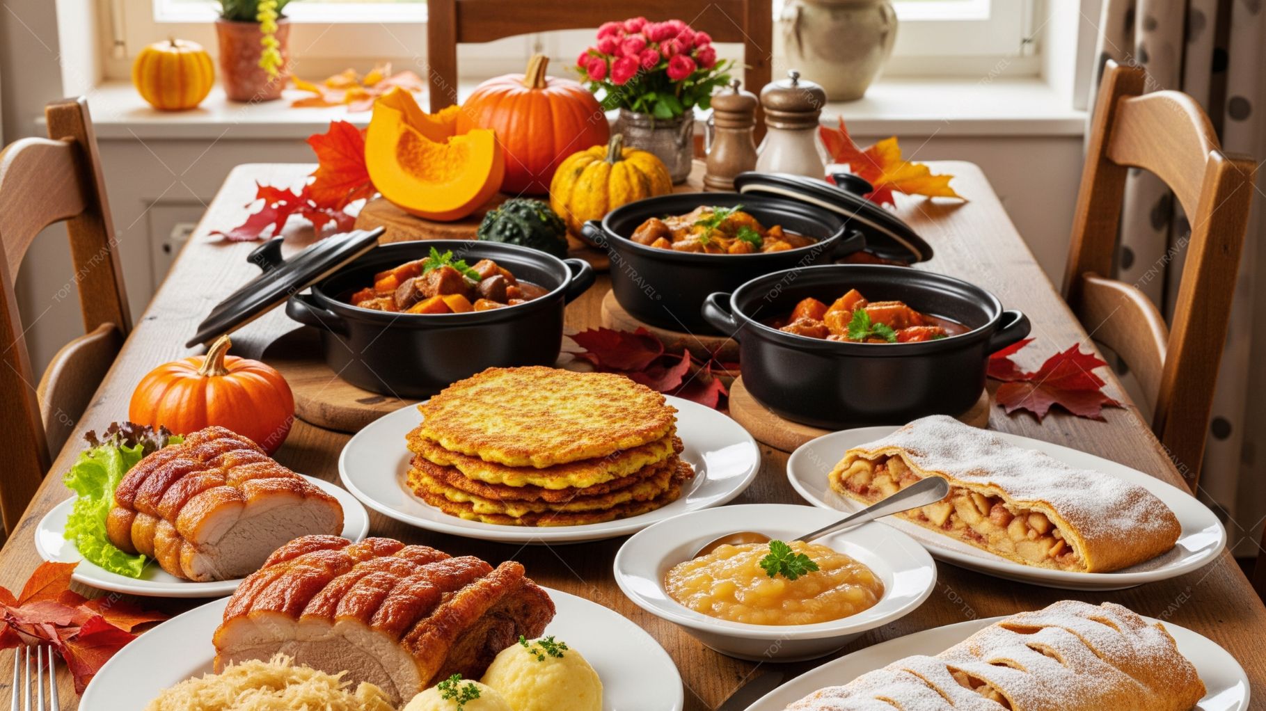 Đặc trưng ẩm thực nước Đức mùa thu