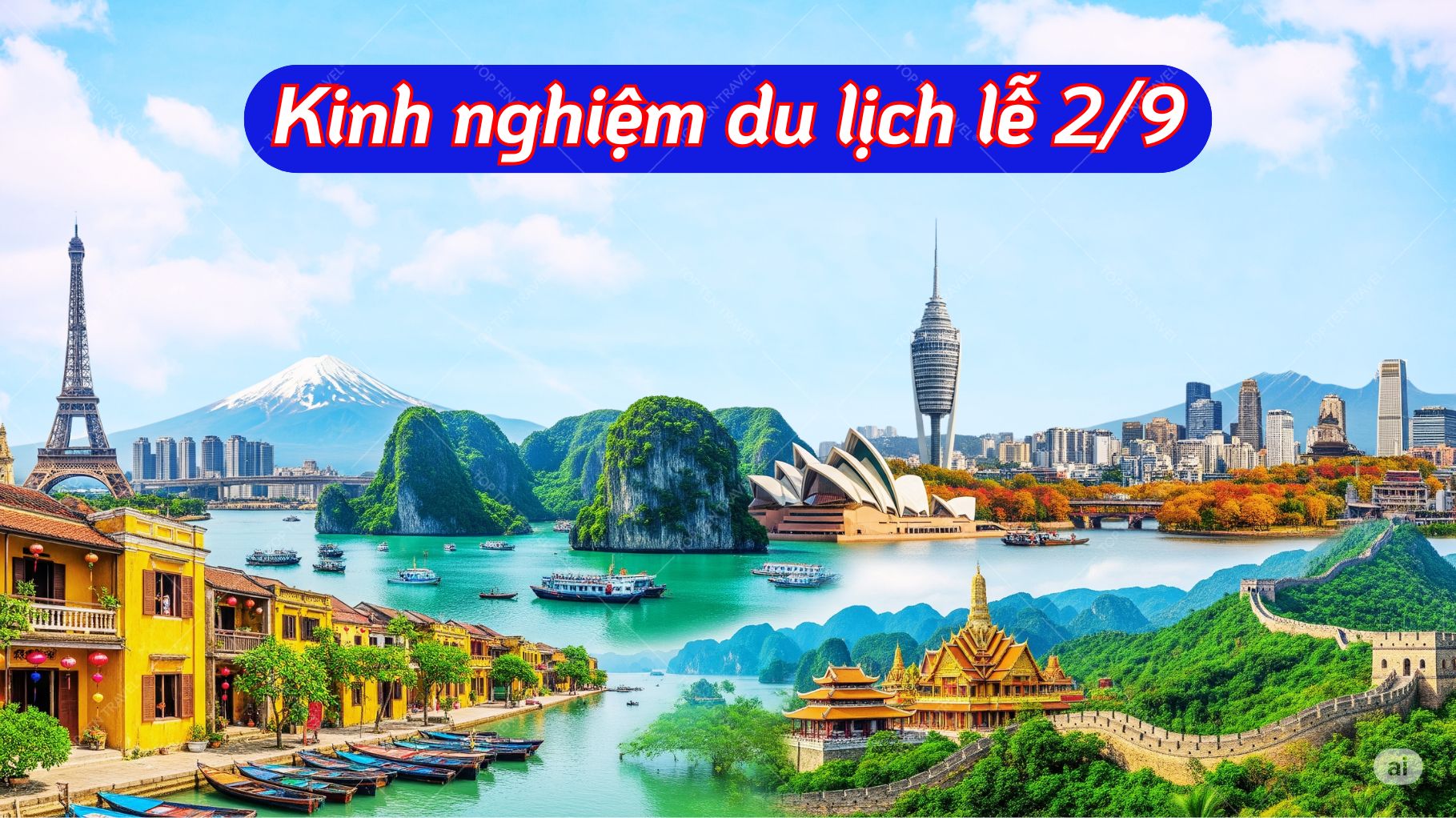 Kinh nghiệm du lịch lễ 2/9