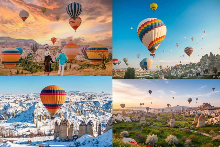 Kinh nghiệm bay khinh khí cầu Cappadocia