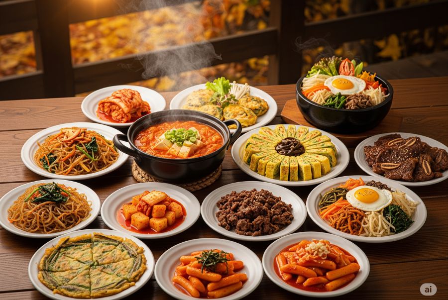 Đặc trưng ẩm thực Seoul mùa thu