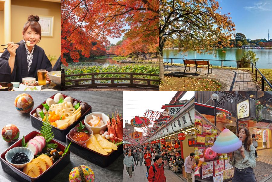 Những hoạt động hấp dẫn tại Công viên Ueno mùa thu