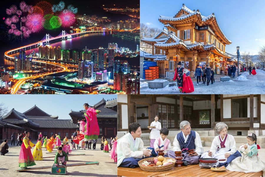 10 điểm đến hấp dẫn nhất khi du lịch Hàn Quốc dịp Tết