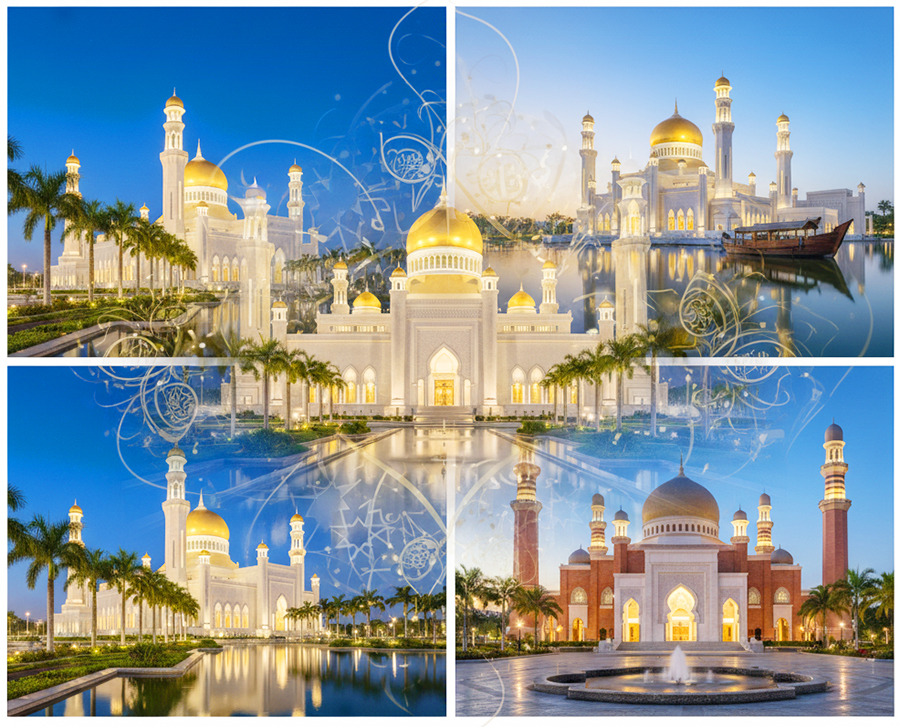 Ghé thăm những công trình kiến trúc Hồi giáo đẹp nhất Brunei