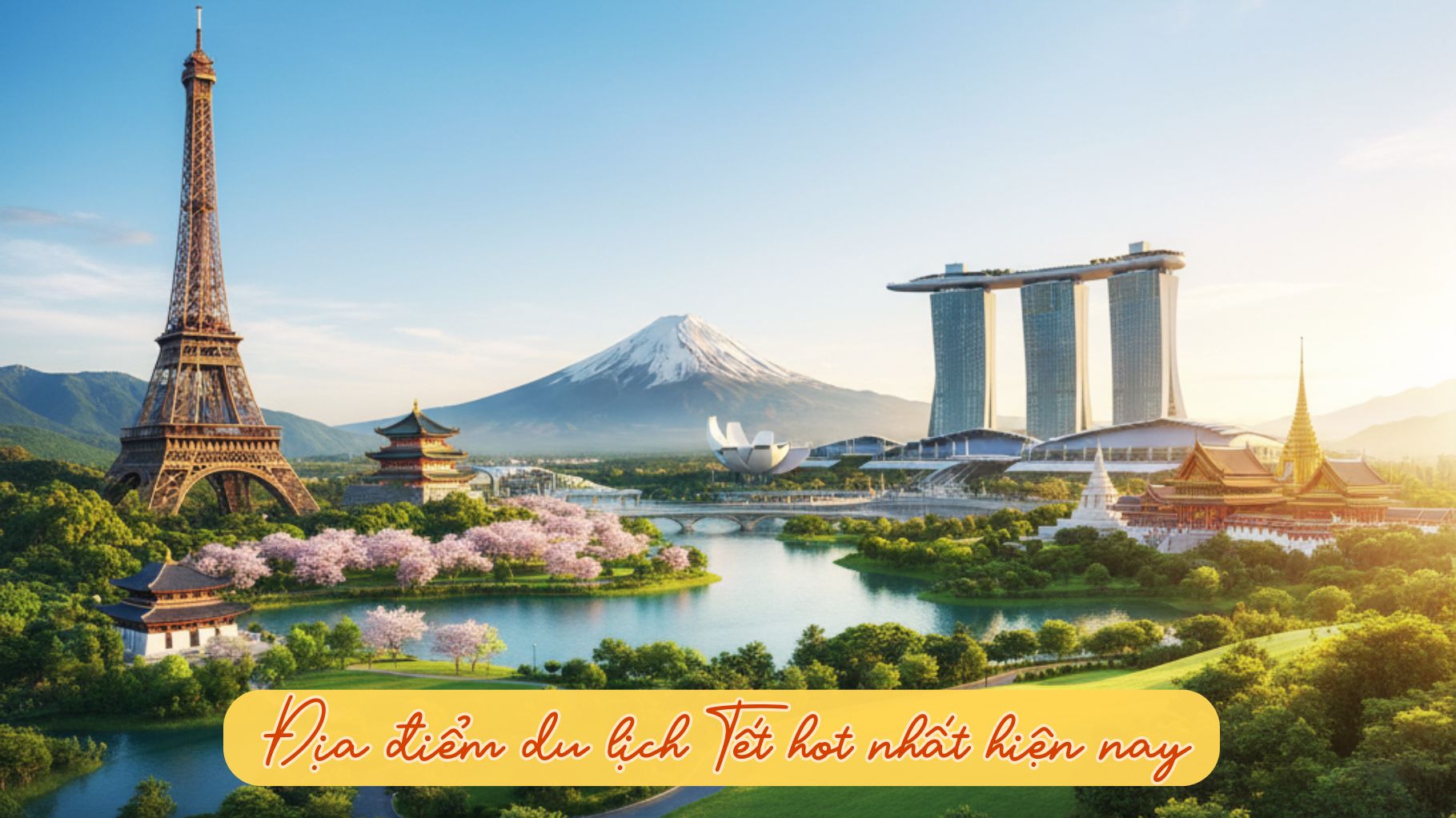Những địa điểm du lịch Tết hot nhất 2026