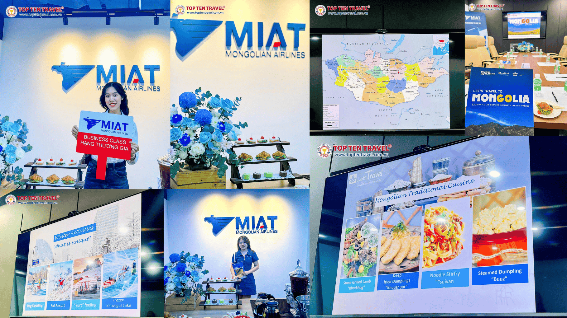 Top Ten Travel tham dự hội thảo giới thiệu tuyến điểm Mông Cổ mùa đông