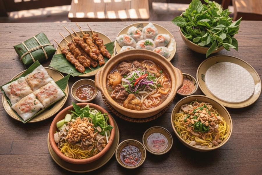 Gợi ý các món ngon nổi bật nhất khi du lịch Huế dịp Tết