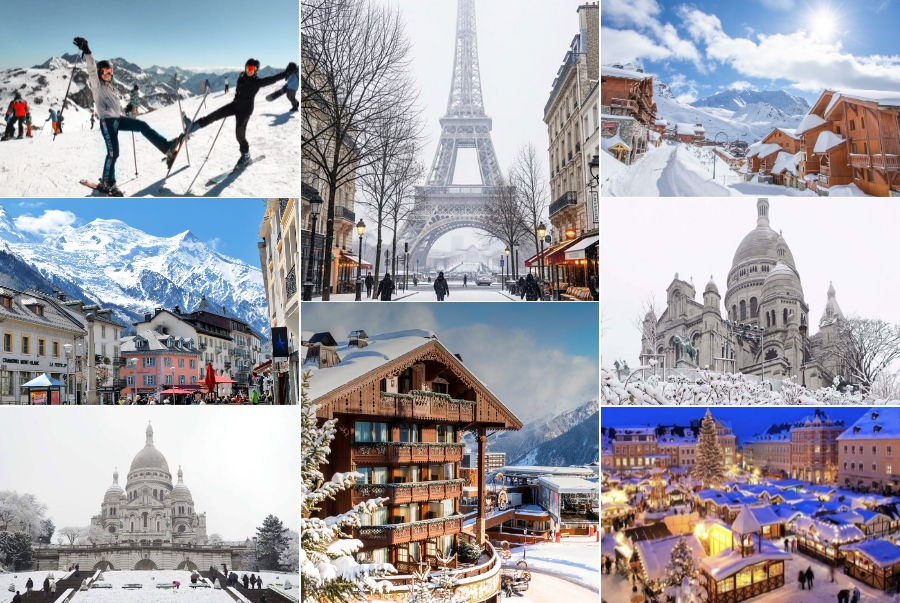 Tổng hợp các địa điểm du lịch Pháp mùa đông đẹp như cổ tích