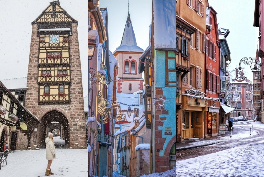 Những ngôi làng đẹp nhất vùng Alsace mùa đông
