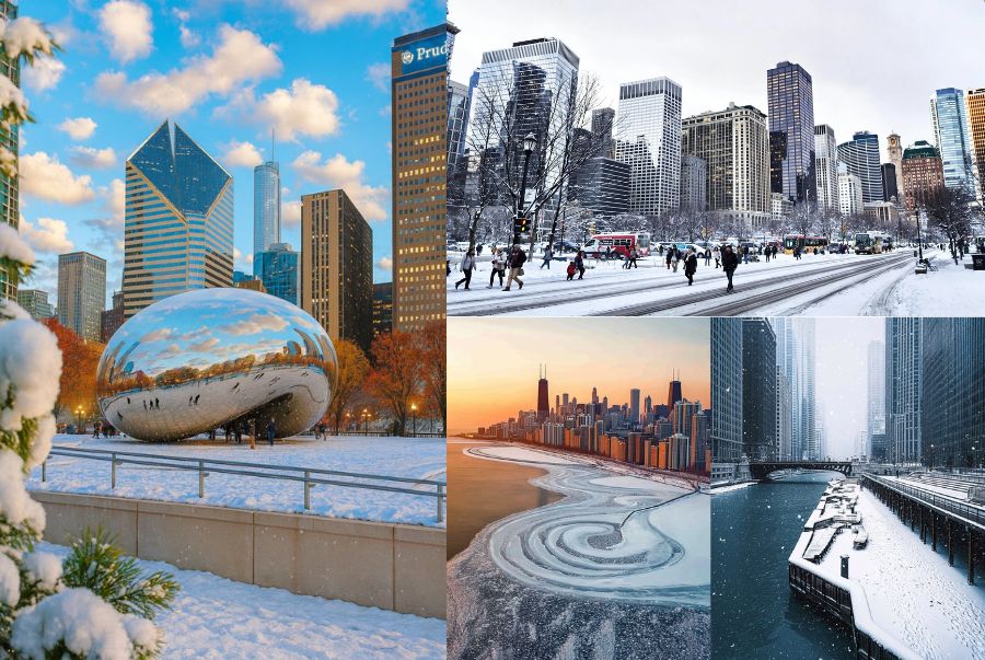 Những trải nghiệm hấp dẫn nhất tại "Thành phố gió Chicago" mùa đông
