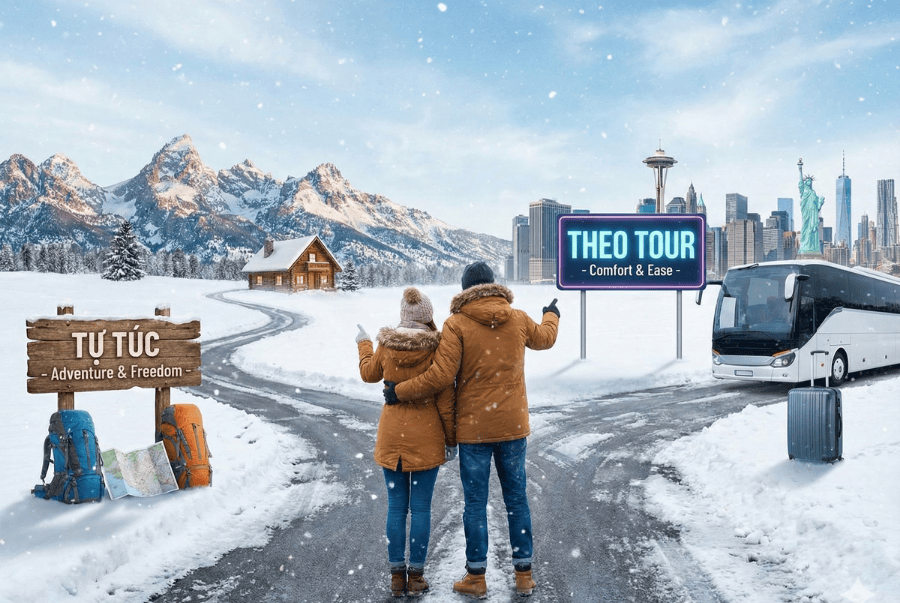 Nên đi du lịch Mỹ mùa đông tự túc hay theo tour trọn gói?