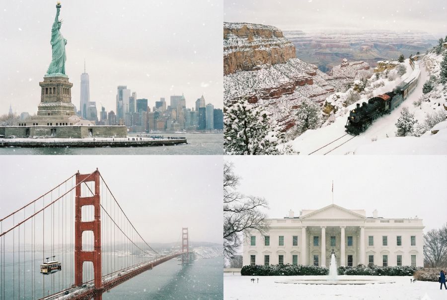 Những lưu ý quan trọng khi du lịch Mỹ mùa đông