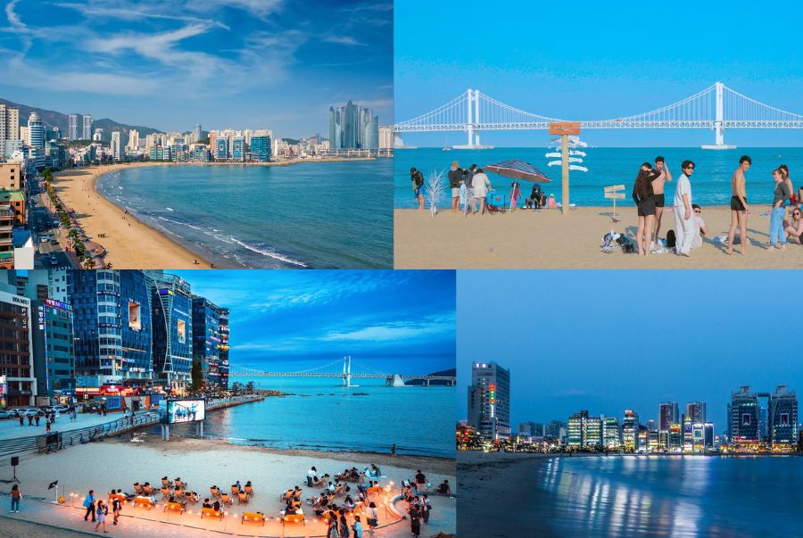 Haeundae Beach – Bãi biển thiên đường đẹp nhất Busan