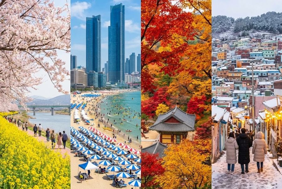 Nên đi du lịch Busan mùa nào?