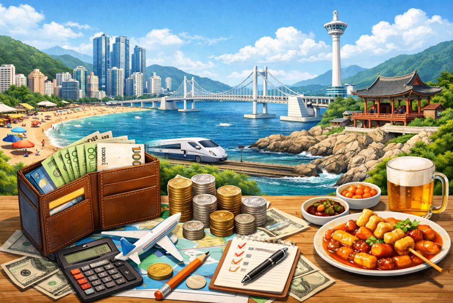 Du lịch Busan cần bao nhiêu tiền?