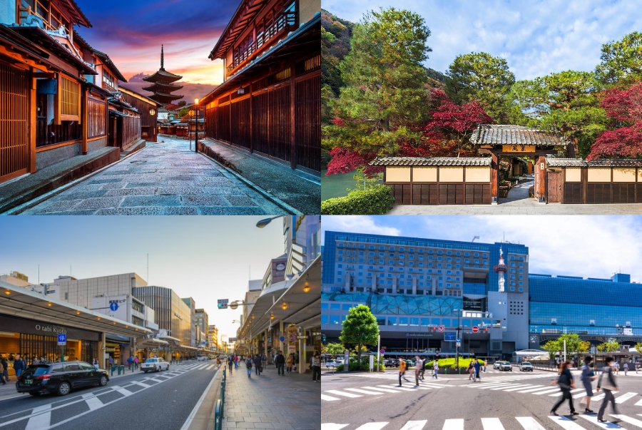 Nên ở khách sạn khu vực nào khi du lịch Kyoto?