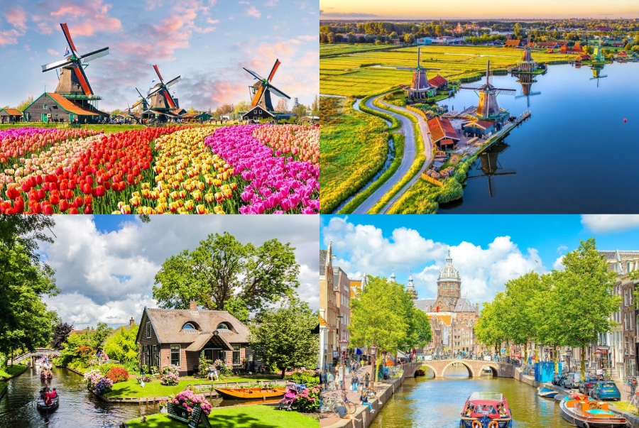 Những địa điểm du lịch nổi tiếng nhất Hà Lan