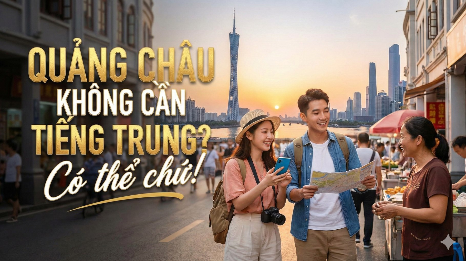 Không biết tiếng Trung có đi du lịch Quảng Châu được không?