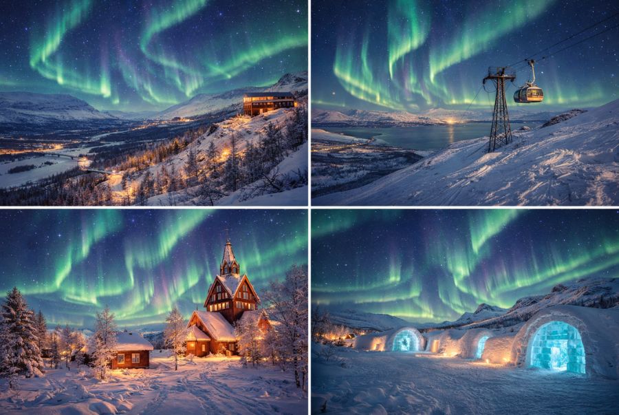 Kinh nghiệm săn cực quang tại Lapland Thụy Điển