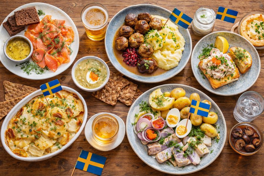 Những món ăn nên thử khi du lịch Thụy Điển