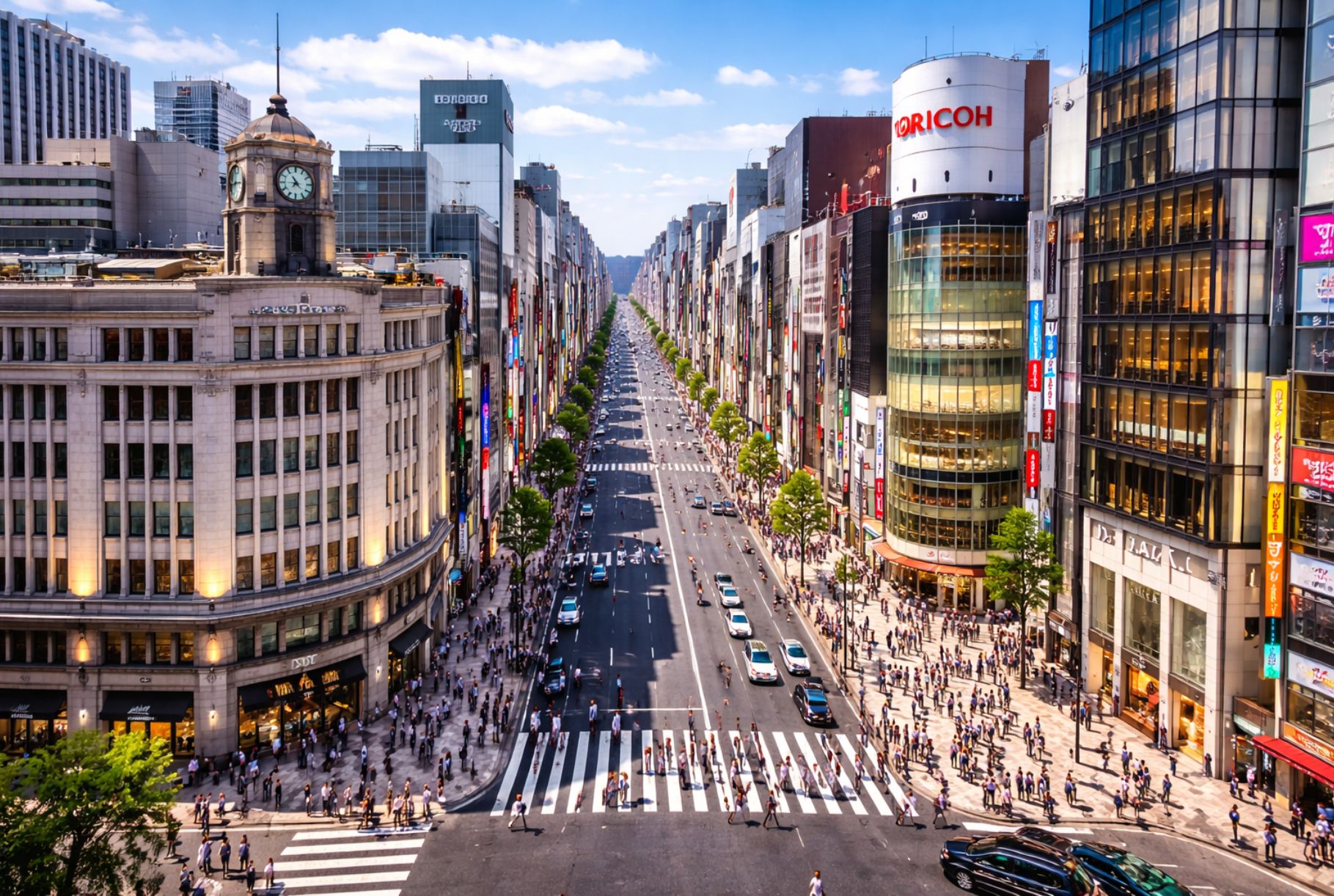 Kinh nghiệm tham quan và mua sắm tại Ginza Tokyo
