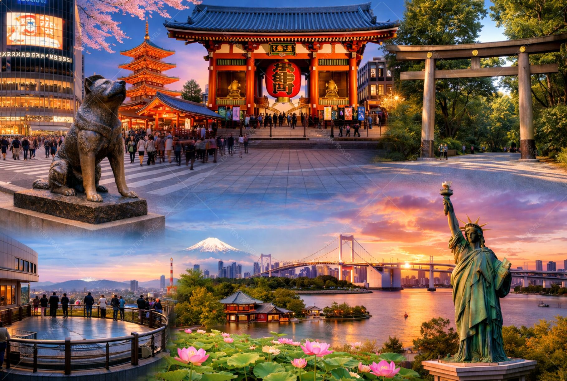 Gợi ý những địa điểm du lịch Tokyo miễn phí