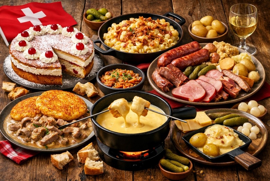 Top 8 món ăn đặc trưng của Thuỵ Sĩ