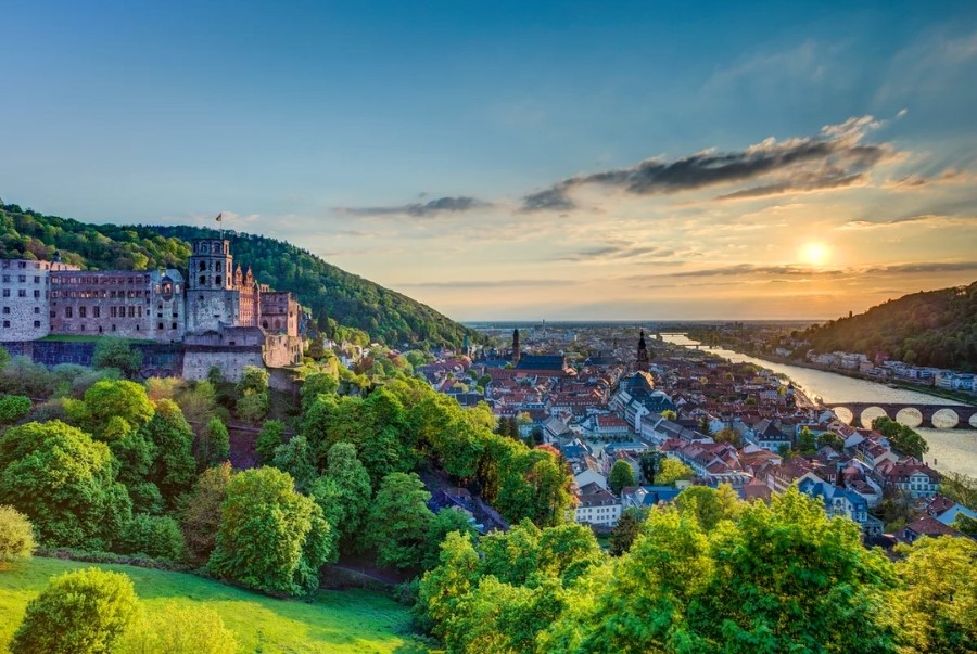 Khám phá thành phố cổ lãng mạn Heidelberg