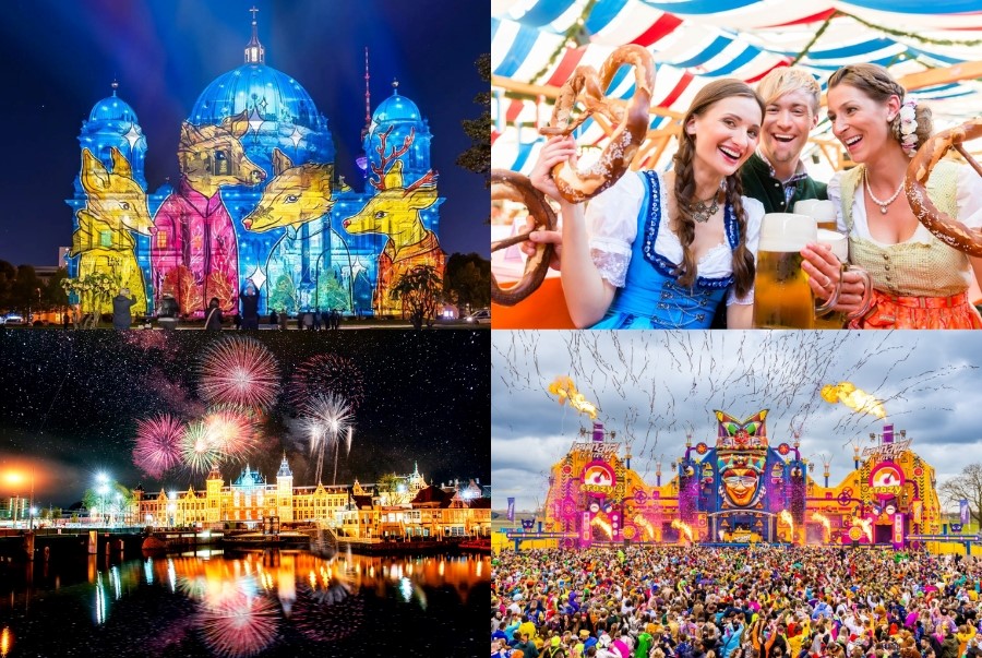 Tổng hợp các lễ hội nổi tiếng ở nước Đức