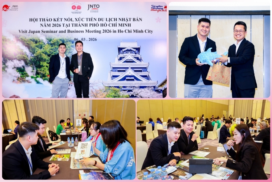 Top Ten Travel tham dự Hội thảo kết nối, xúc tiến du lịch Nhật Bản năm 2026
