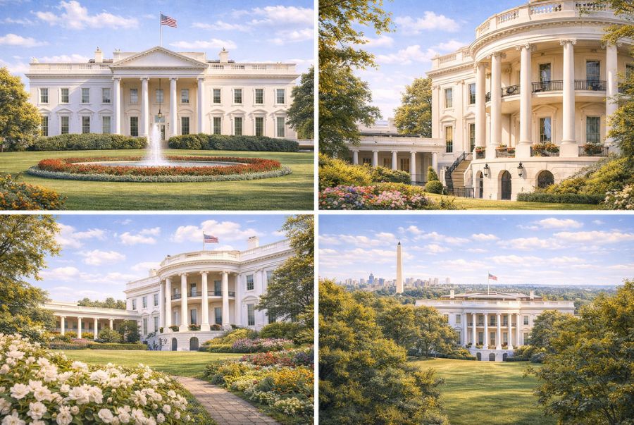 Kinh nghiệm tham quan Nhà Trắng nước Mỹ